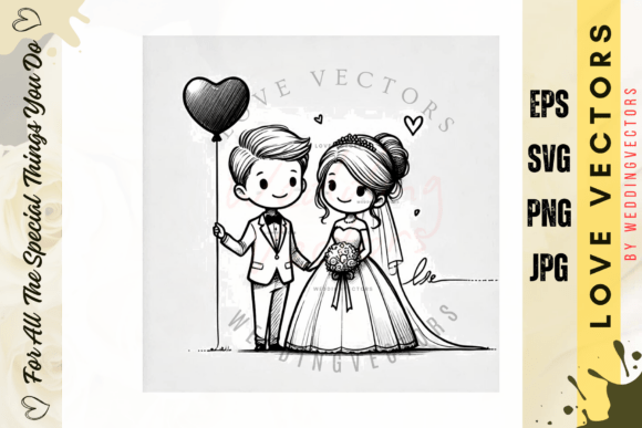 Elegant Wedding Design: The C3291 Vector Collection