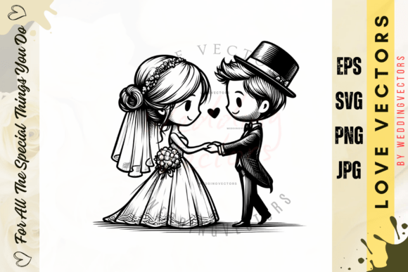 Elegant Wedding Vectors: C3619 Design Collection