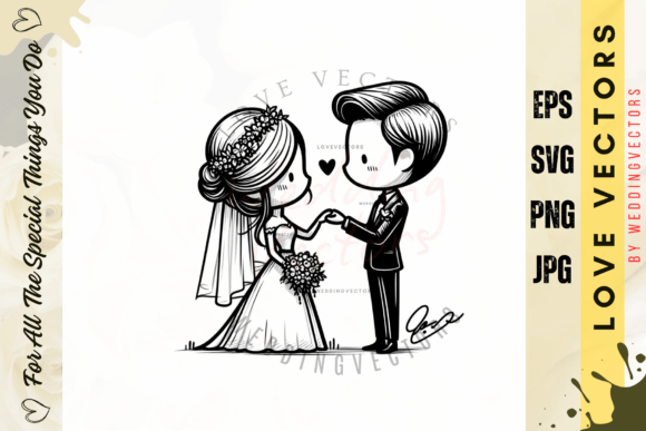 Elegant Wedding Vectors for Designers