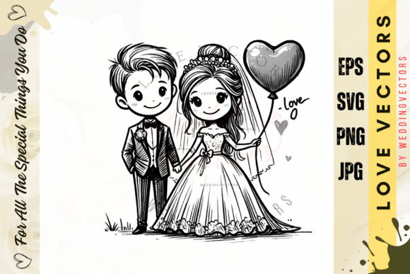 Elegant Wedding Vectors for Modern Design
